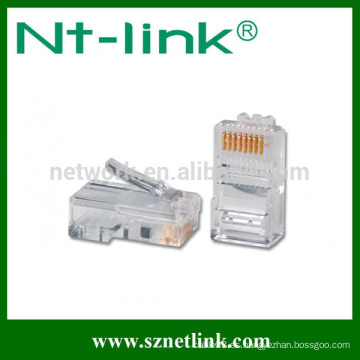 RJ45 Cat5e Modular Plugs / Connectors for Solid Wire